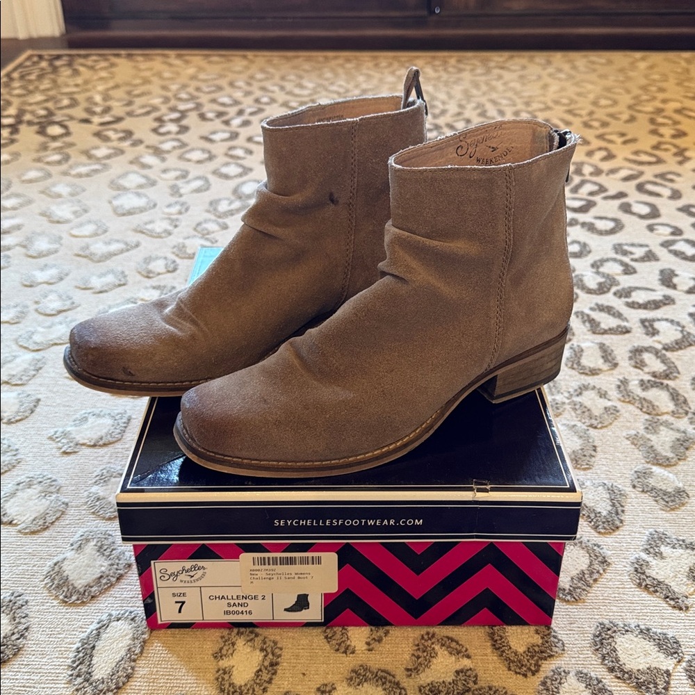 Seychelles Challenge 2 ankle boots , color sand